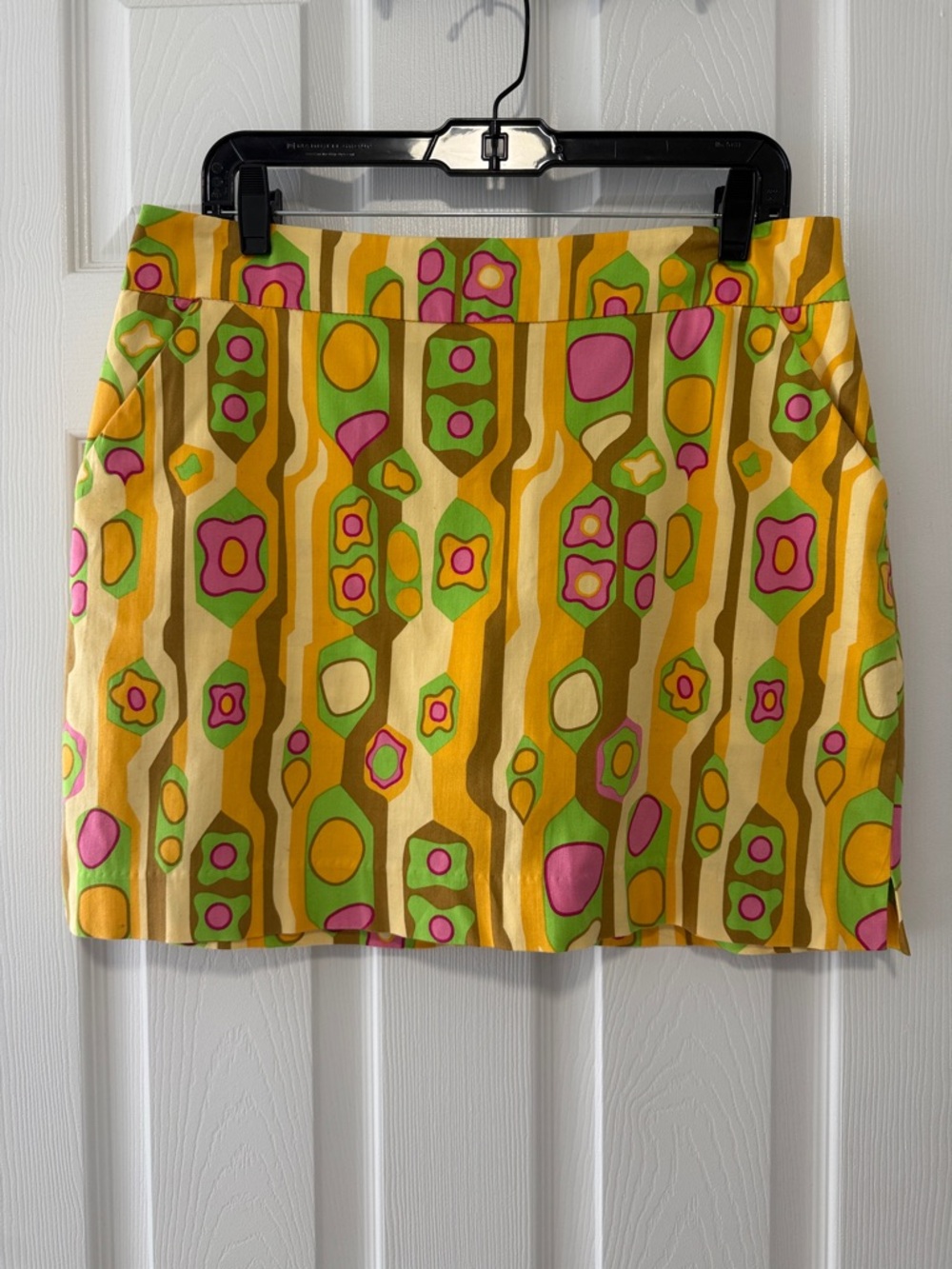EUC LOUDMOUTH RETRO COLORFUL GOLF SKORT SIZE 10